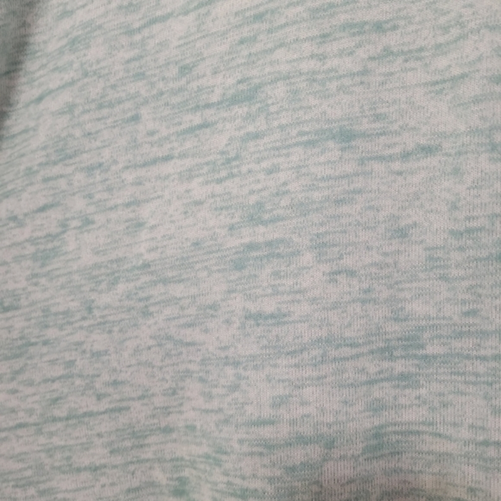 NWOT Soft Surroundings Touchable Long Sleeve Tunic Aqua Size L, Mother of Pearl - Picture 12 of 12